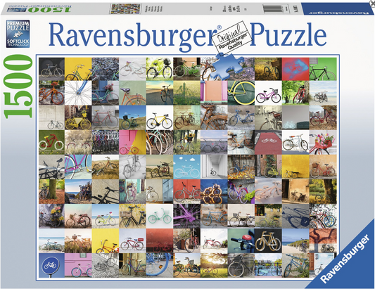 Ravensburger - 1500 piece - 99 Bicycles and More