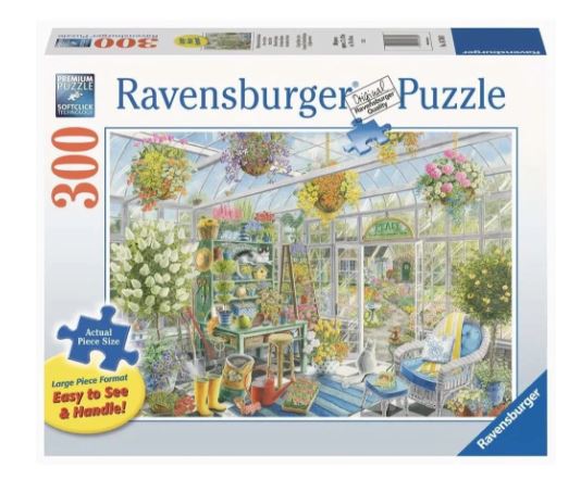Ravensburger Greenhouse Heaven Large Format 300 Pieces Jigsaw Puzzle