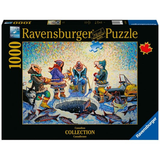 Ravensburger - Ice Fishing 1000pc Jigsaw