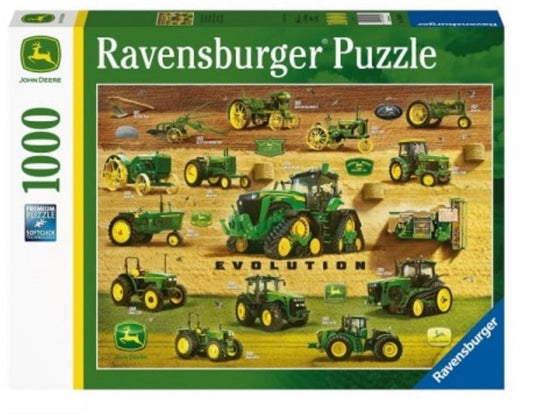 Ravensburger - John Deere Then & Now 1000pc Jigsaw
