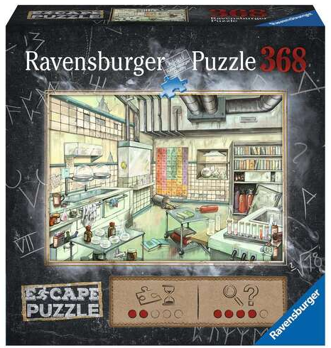 Ravensburger Puzzle 368pc - Escape 11 The Laboratory