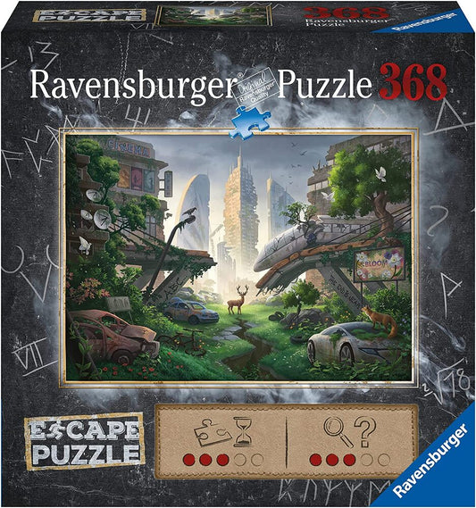 Ravensburger Puzzle 368pc - Escape Desolated City