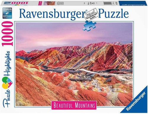 Ravensburger Rainbow Mountains China 1000pc Jigsaw