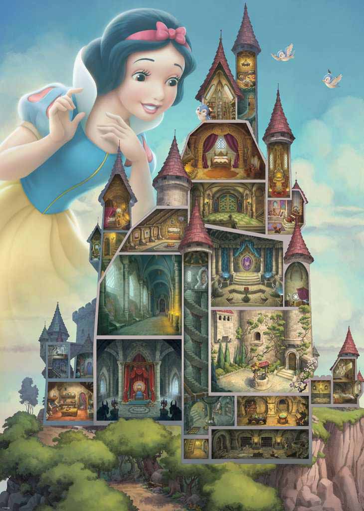 Ravensburger - Disney Castles Snow White 1000pc Jigsaw