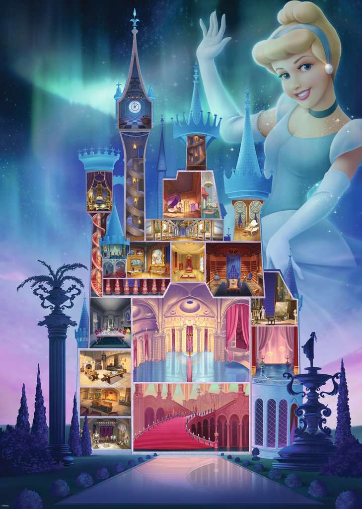 Ravensburger Disney Castle Collection Cinderella 1000pc Jigsaw