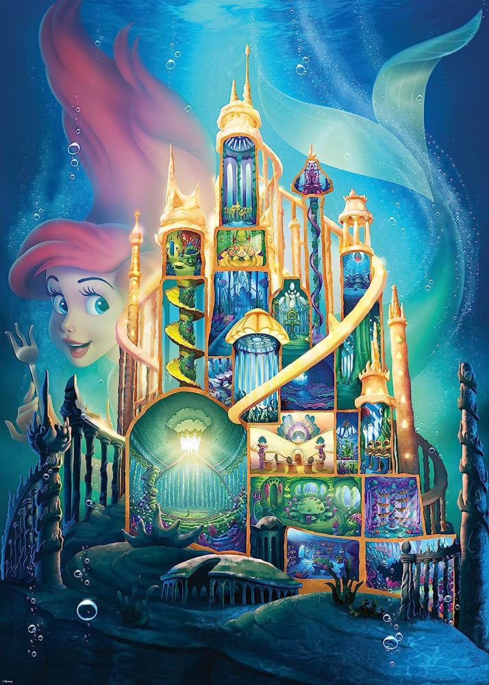 Ravensburger Disney Castle Collection Ariel 1000pc Jigsaw