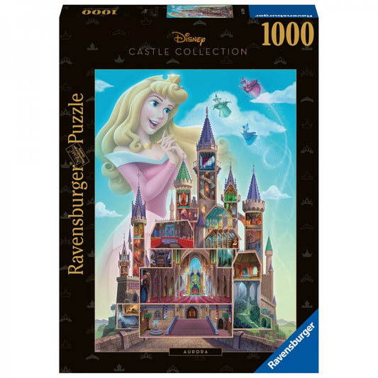 Ravensburger  Disney Castles Aurora 1000pc Jigsaw