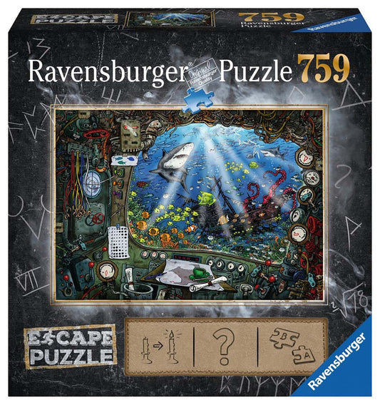 Ravensburger Puzzle 759pc - Escape 4 - Submarine