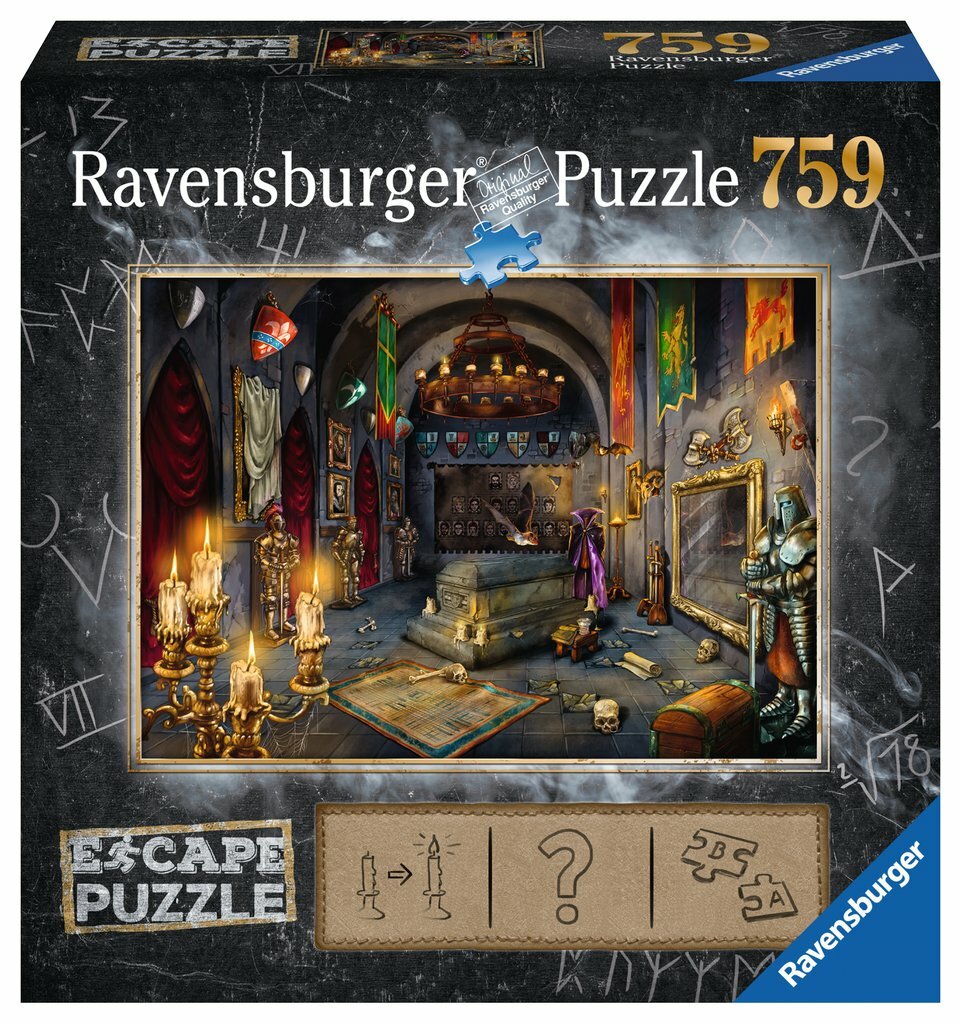 Ravensburger Puzzle 759pc - Escape 6 - Vampire Castle