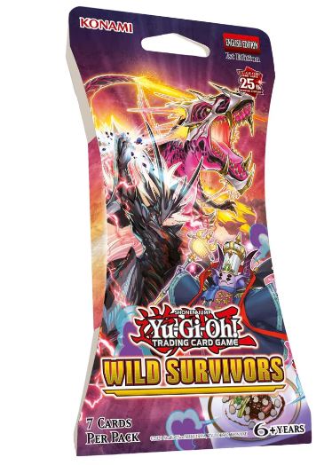 YU-GI-OH! TCG Wild Survivors card Blister Pack