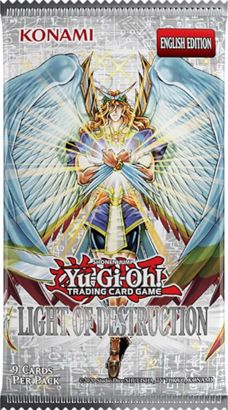 YU-GI-OH! TCG Light of Destruction Unlimited Reprint  Booster Pack