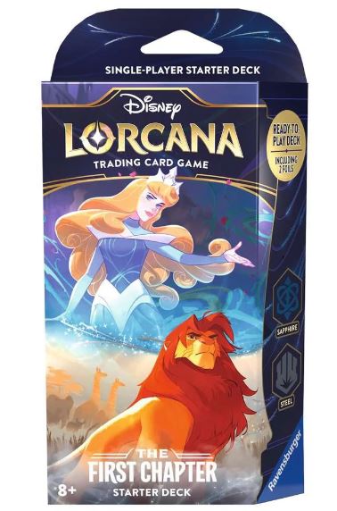 Disney Lorcana TCG The First Chapter Series 1 Starter Deck B Sapphire & Steel