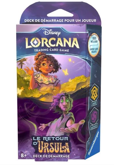 Disney Lorcana TCG: Ursula's Return Amber & Amethyst Starter Deck