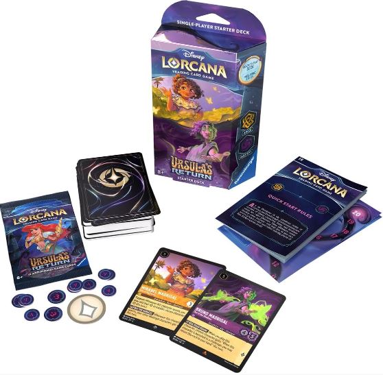 Disney Lorcana TCG: Ursula's Return Amber & Amethyst Starter Deck