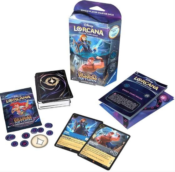 Disney Lorcana TCG: Ursula's Return Sapphire & Steel Starter Deck