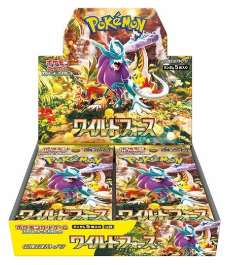 Wild Force SV5K Booster Box - Japanese Pokémon TCG