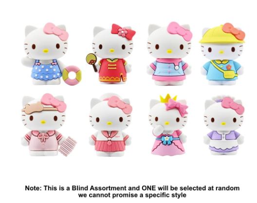 YuMe Hello Kitty Dress Up Series 7cm Figure Blind Box