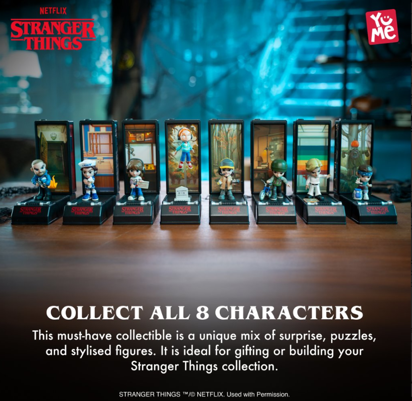 YuMe Stranger Things Upside Down Capsules - Series 3