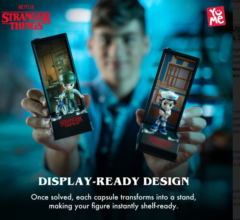YuMe Stranger Things Upside Down Capsules - Series 3