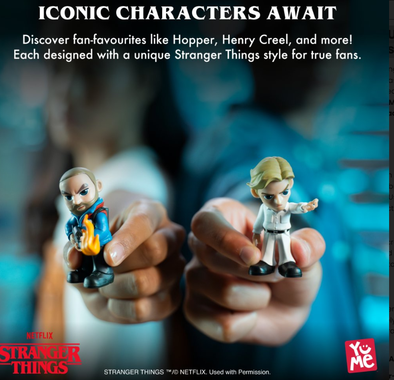 YuMe Stranger Things Upside Down Capsules - Series 3
