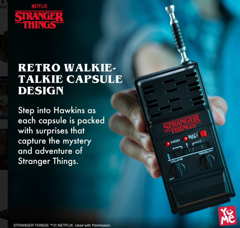 YuMe Stranger Things Upside Down Capsules - Series 3