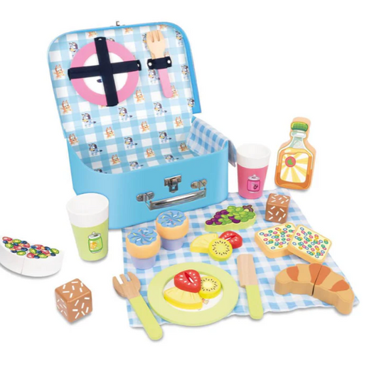 Bluey Wooden Picnic Set