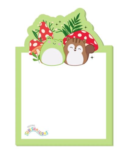 Notebook Squishmallows Cottage Collection Die Cut Memo Pad