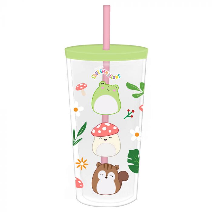 Squishmallows Cottage Collection Beaker & Straw