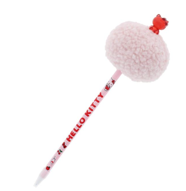 Hello Kitty Pretty In Pink Pom Pom Pen