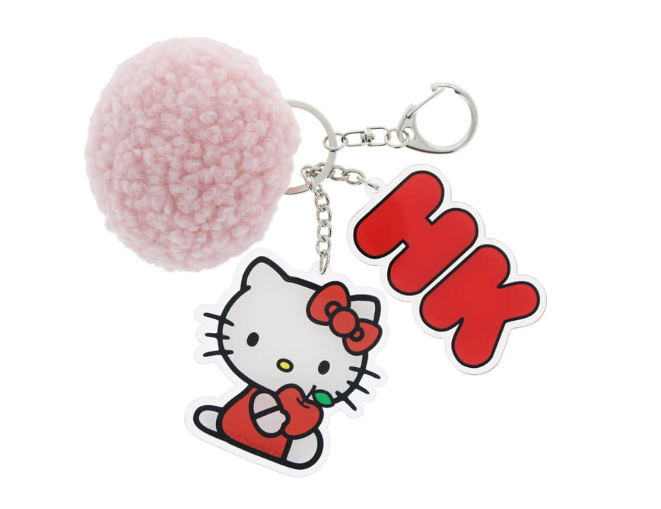 Hello Kitty Pretty In Pink Keyring