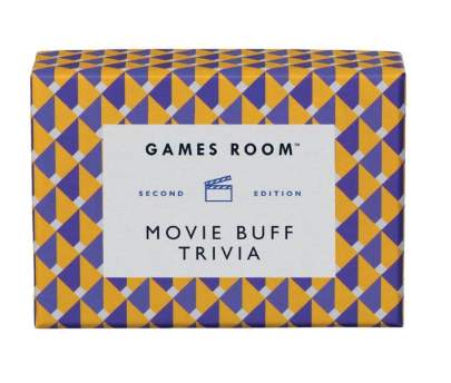 Games Room Movie Buff Trivia Card Game