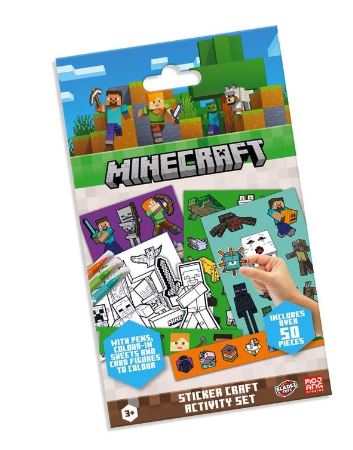 Minecraft Sticker Craft Activity Set