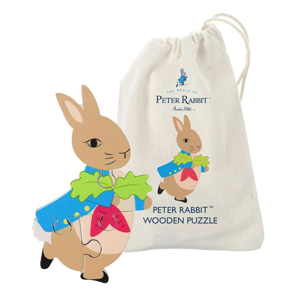 Beatrix Potter Wooden Puzzle Peter Rabbit Wooden Toys