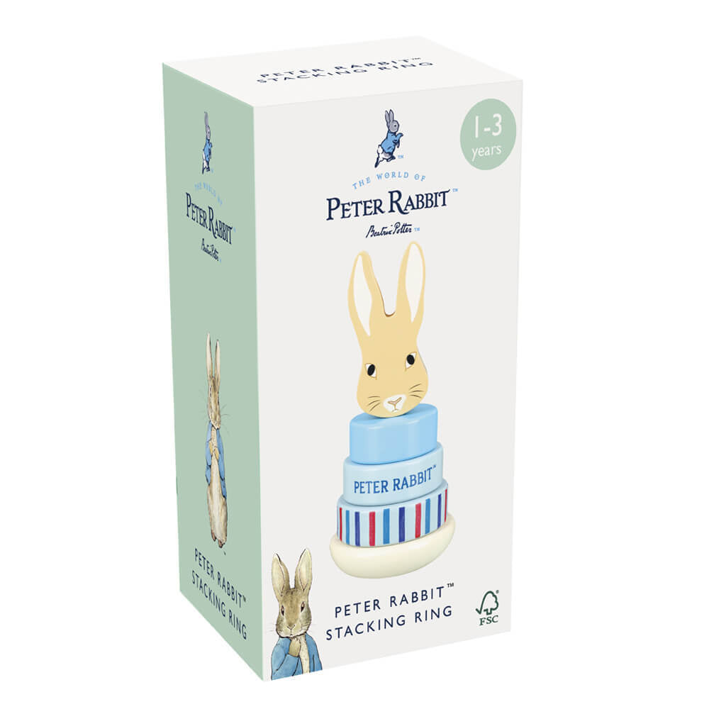 Beatrix Potter Stacking Ring Peter Rabbit Wooden Toys