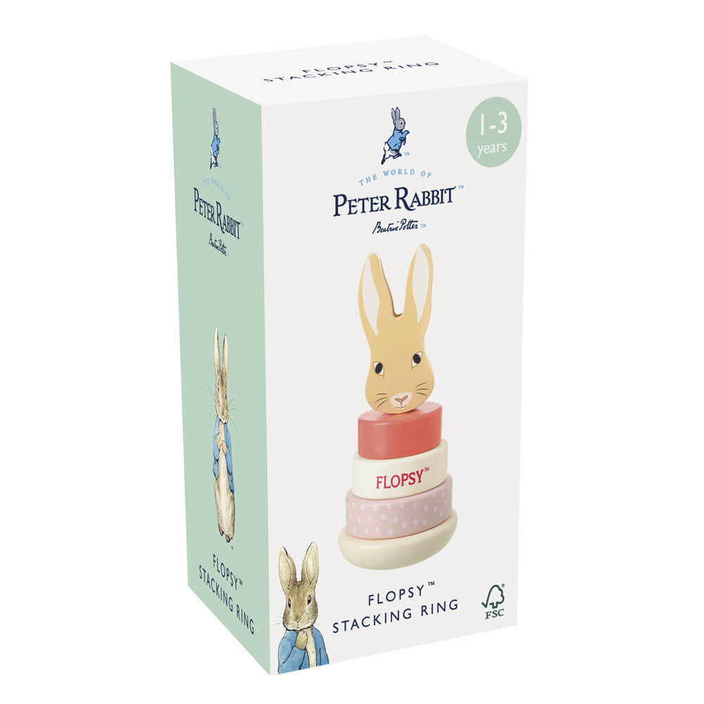 Beatrix Potter Stacking Ring Flopsy Wooden Toys