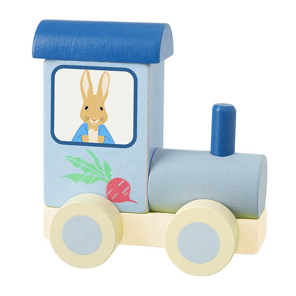 Beatrix Potter Train Push Toy Peter Rabbit Wooden Toys