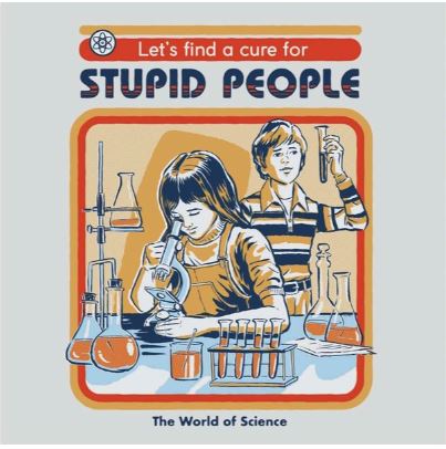 Card-Let’s Find A Cure For Stupid People