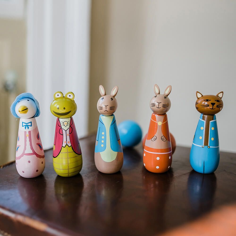 Beatrix Potter Skittles Peter Rabbit Wooden Toys