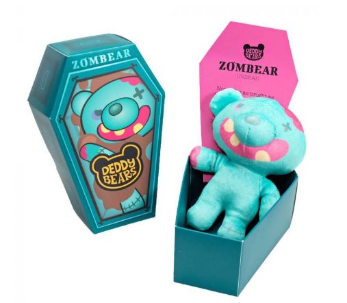 Deddy Bears Zombear 5" Plush in Coffin