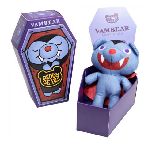 Deddy Bears Vambear 5" Plush in Coffin