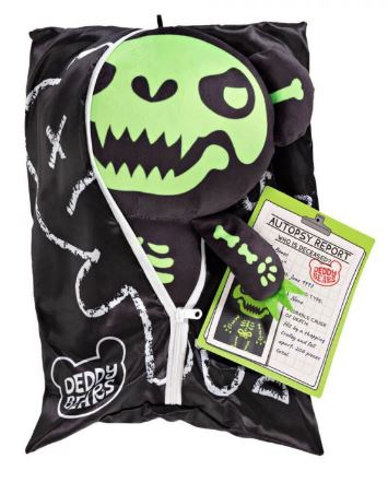 Deddy Bears Bones 12" Plush in Body Bag