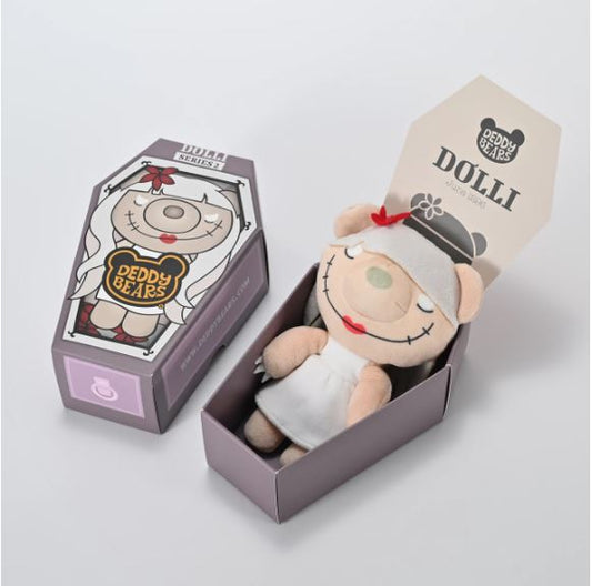 Deddy Bears Series 2 - Dolli 5" Plush in Coffin