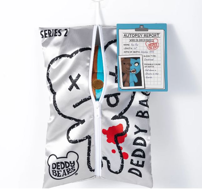 Series 2 Two-Fur Body Bag Deddy Bear Plush