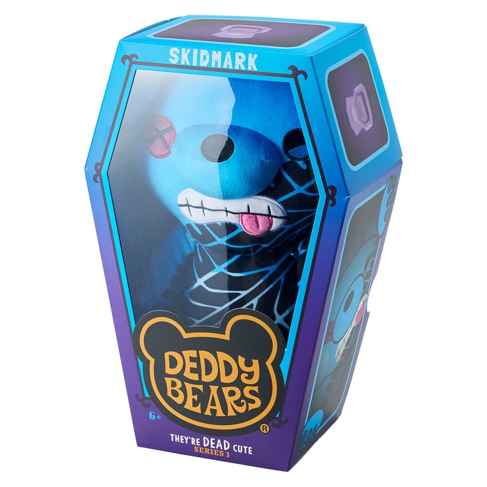 Deddy Bears Series 3 Plush In Coffin - Skidmark