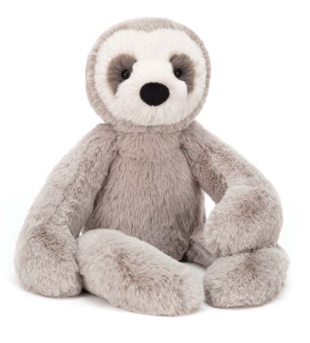 Jellycat Bailey Sloth Medium Brown 