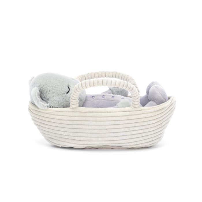 Jellycat Rock-a-Bye Kitten Grey