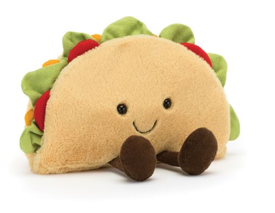 Jellycat Amuseables Taco Beige