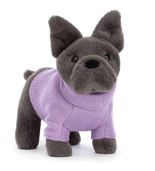 Jellycat – Sweater French Bulldog: Purple