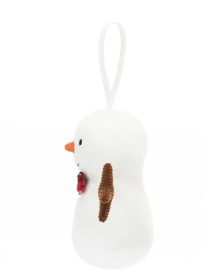 Jellycat Snowman Festive Folly 9 cm