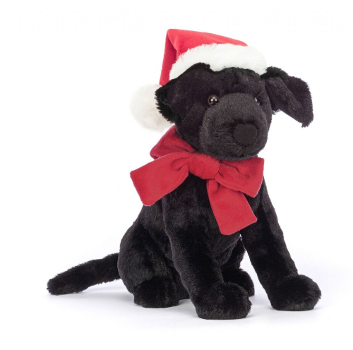 Jellycat Pippa Black Labrador Winter Warmer